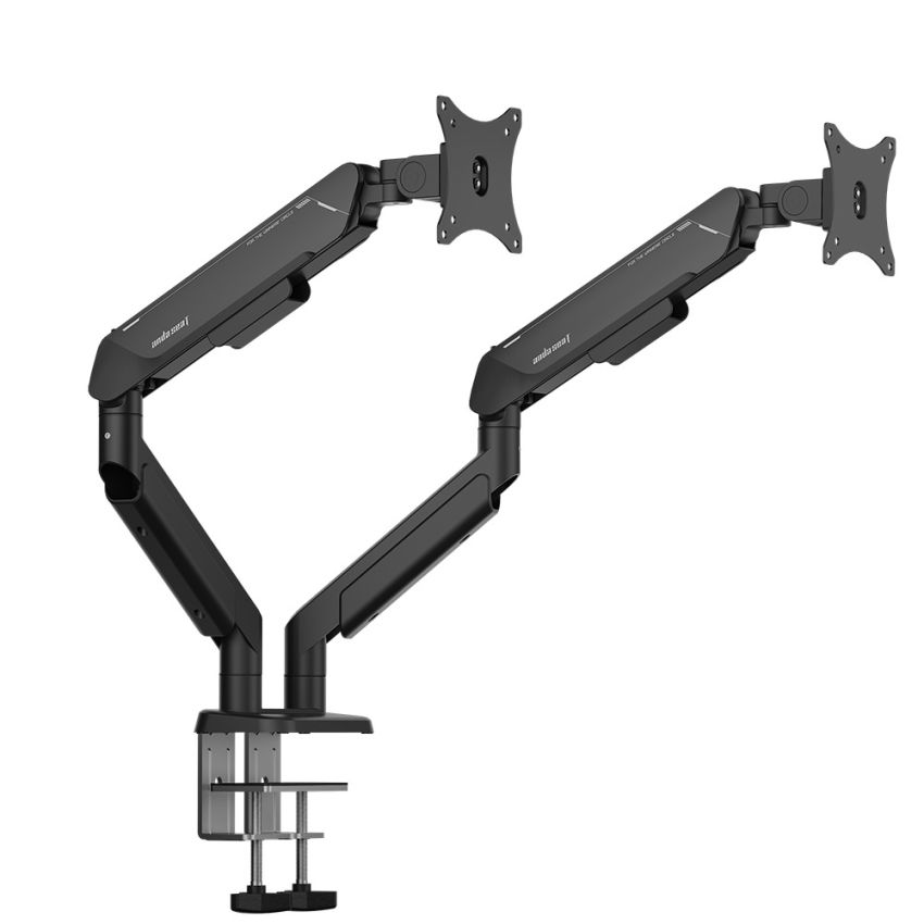 Anda Seat Monitor Arm:Stealth Pro Ii Duo AD-W-A9-2S-BB Blk