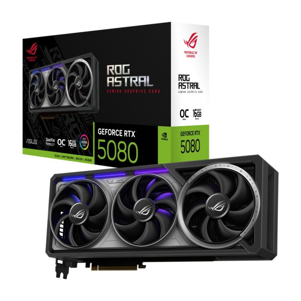 Asus Graphic Card:Astral 5080 16Gb Oc