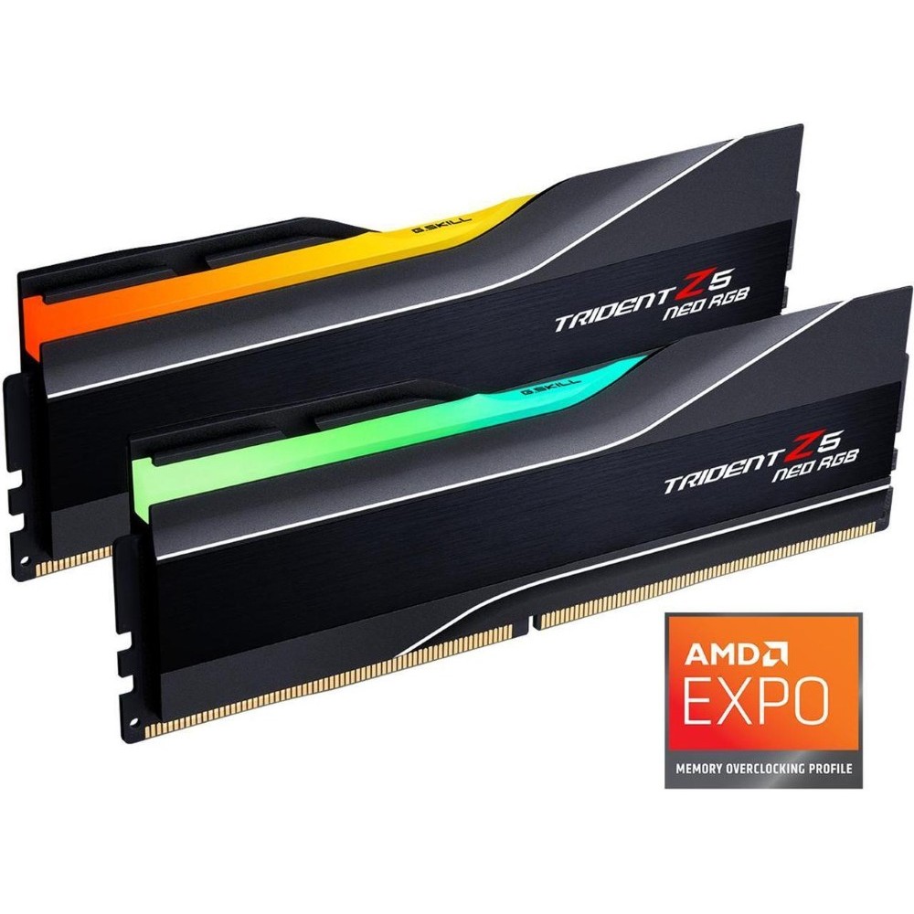 G.SKILL Trident Z5 Neo RGB Series AMD EXPO 32GB (2 x 16GB) 288-Pin PC RAM DDR5 6000 CL30 (PC5 48000) Desktop Memory