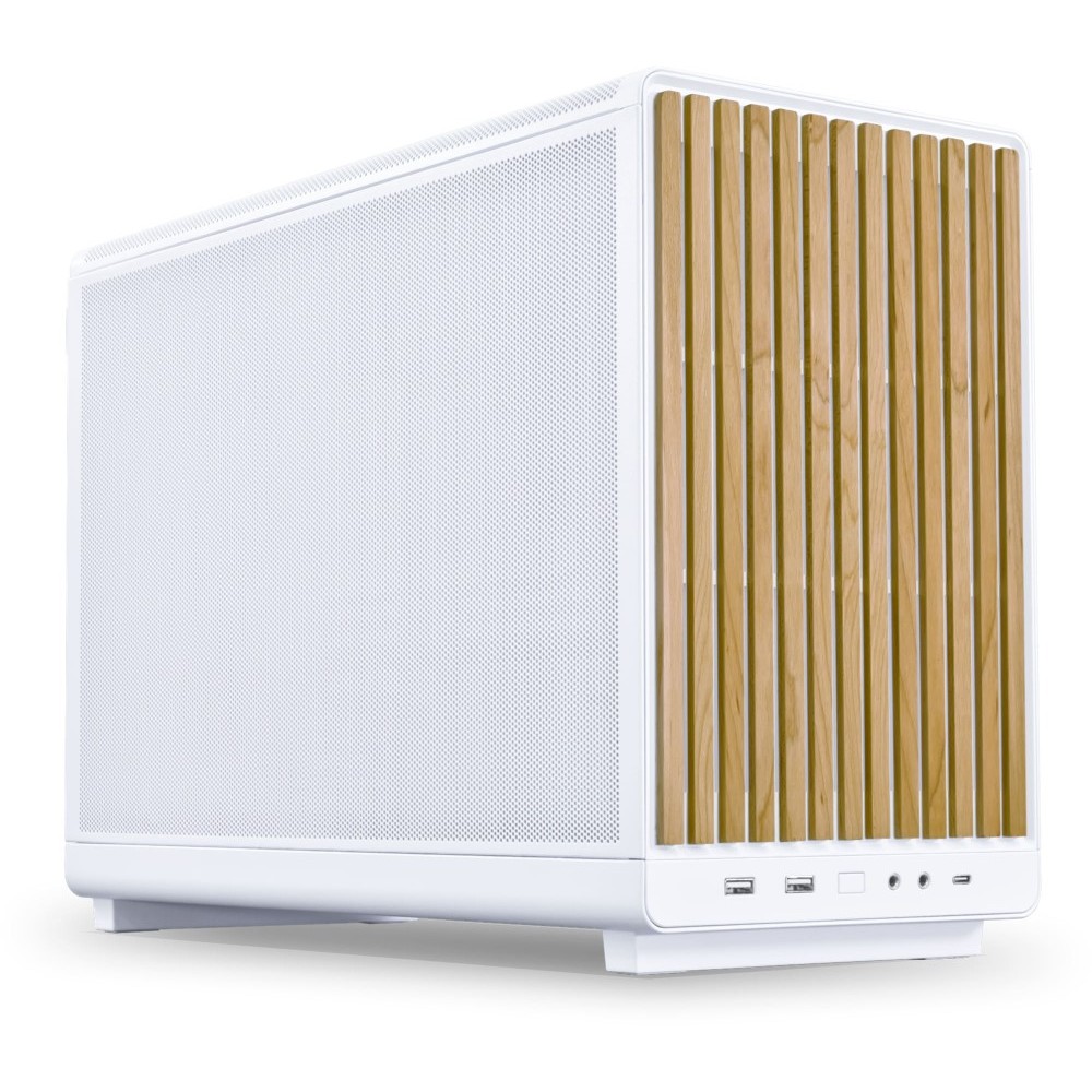 Lian Li A3-MATX Wooden Panel Mini-Tower Case – White