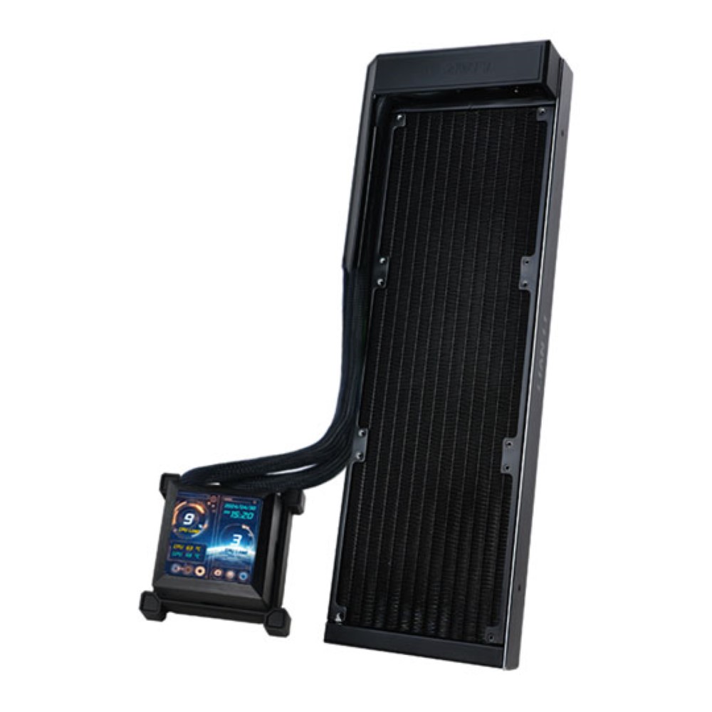 Lian Li Hydroshift 360 2.88” IPS LCD AIO Cooler Black Without Fan