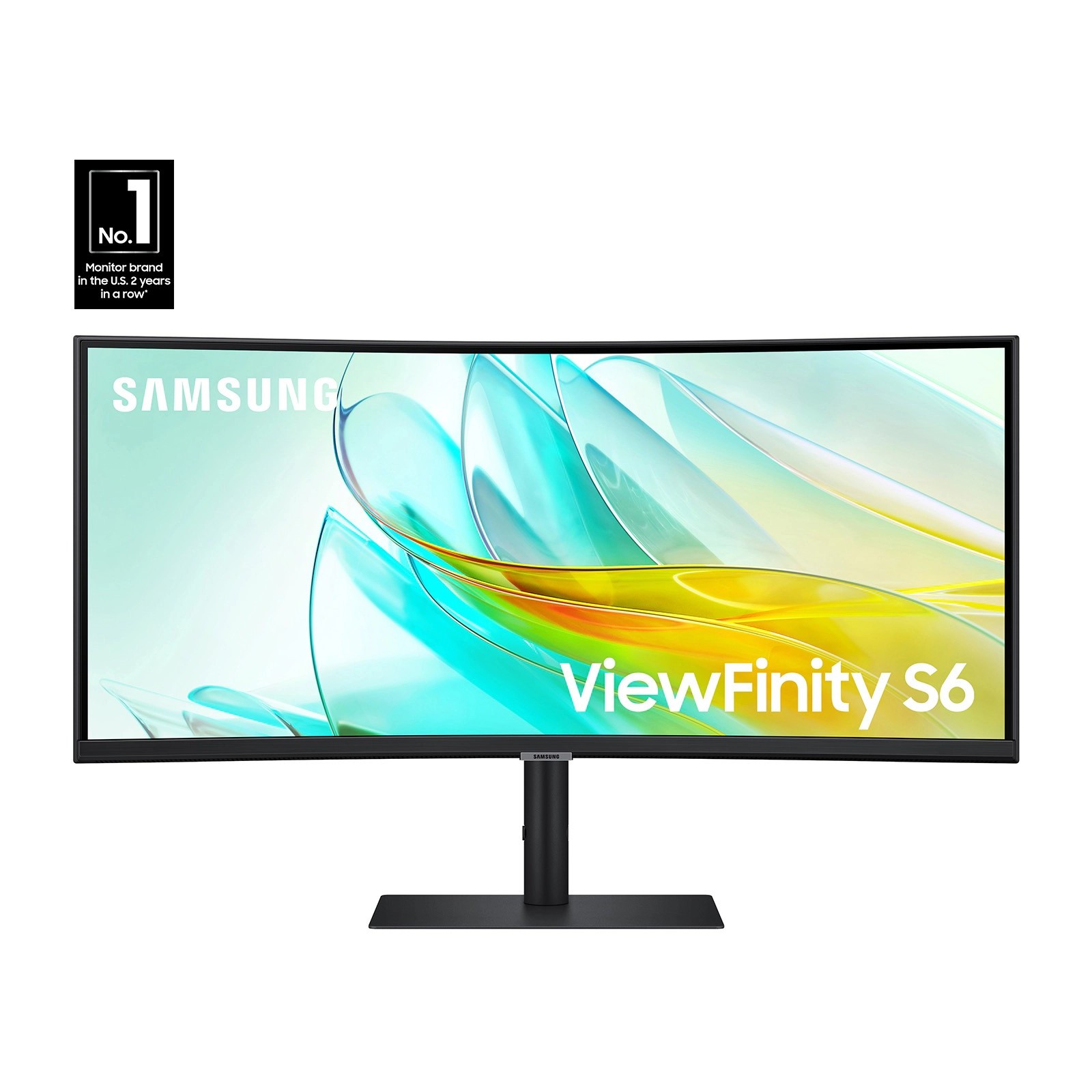 Samsung ViewFinity 34″ S65UC LS34C650UAMXUE Ultra-WQHD 100Hz AMD FreeSync HDR10 Curved Monitor with USB-C and Speakers
