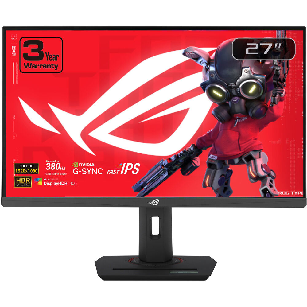 ASUS ROG Strix XG279CNS 27″ IPS Panel 1920×1080 380HZ 0.03ms GTG Gaming Monitor