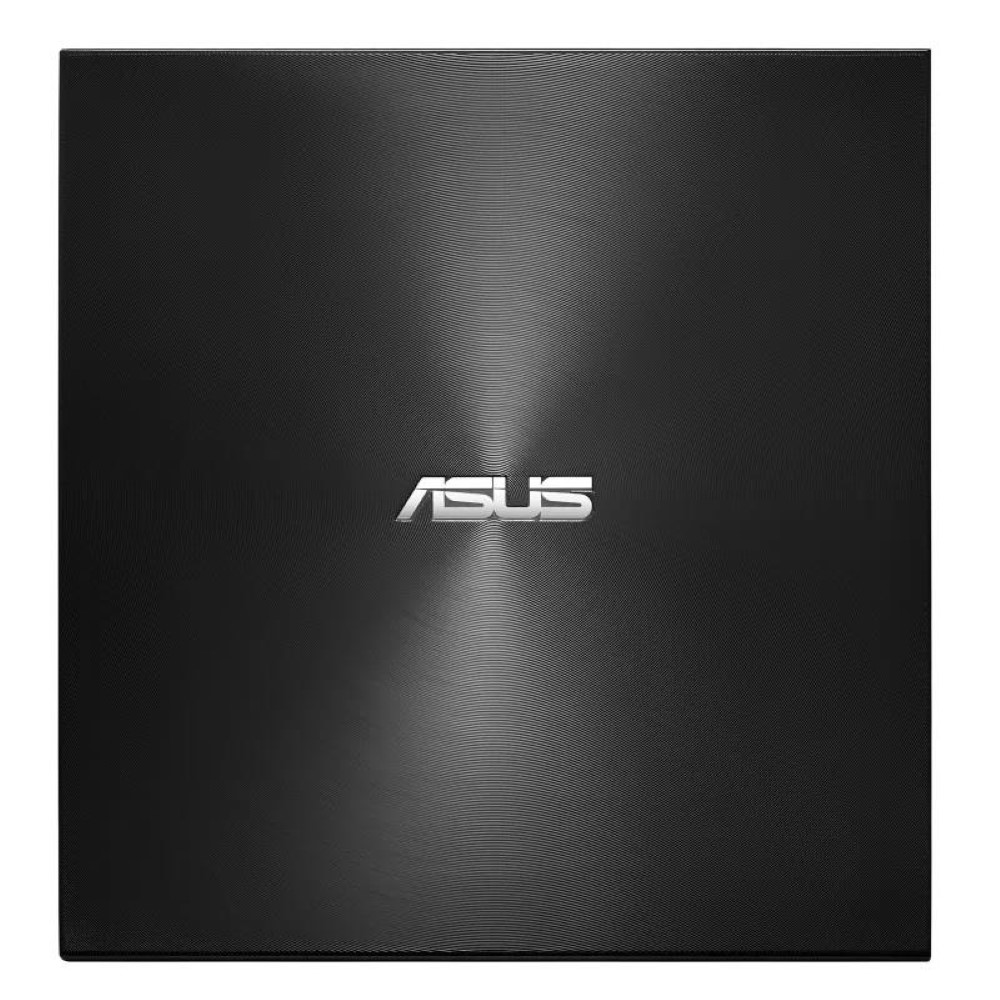 ASUS ZenDrive U8M SDRW-08U8M-U ultraslim external DVD drive & writer, USB C® interface, compatible with Windows and Mac OS, M-DISC support, comprehensive backup solutions included Black