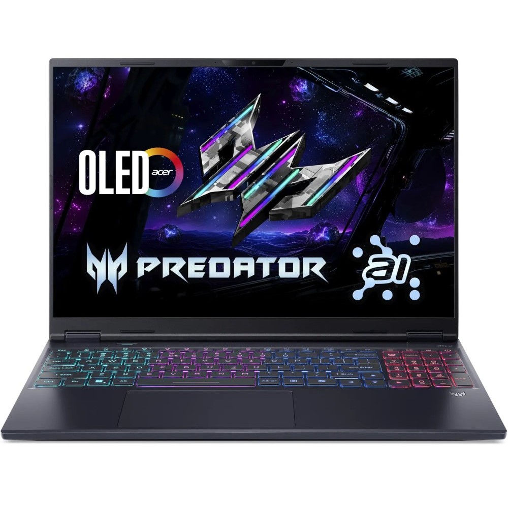 Acer Predator Helios Neo 16S AI PHN16S-71-99SA Gaming Laptop Intel Core Ultra 9-275HX, 32GB DDR5, 1TB SSD, NVIDIA RTX 5070Ti 12GB Graphics, 16″ OLED WQXGA 240Hz, Windows 11 Home