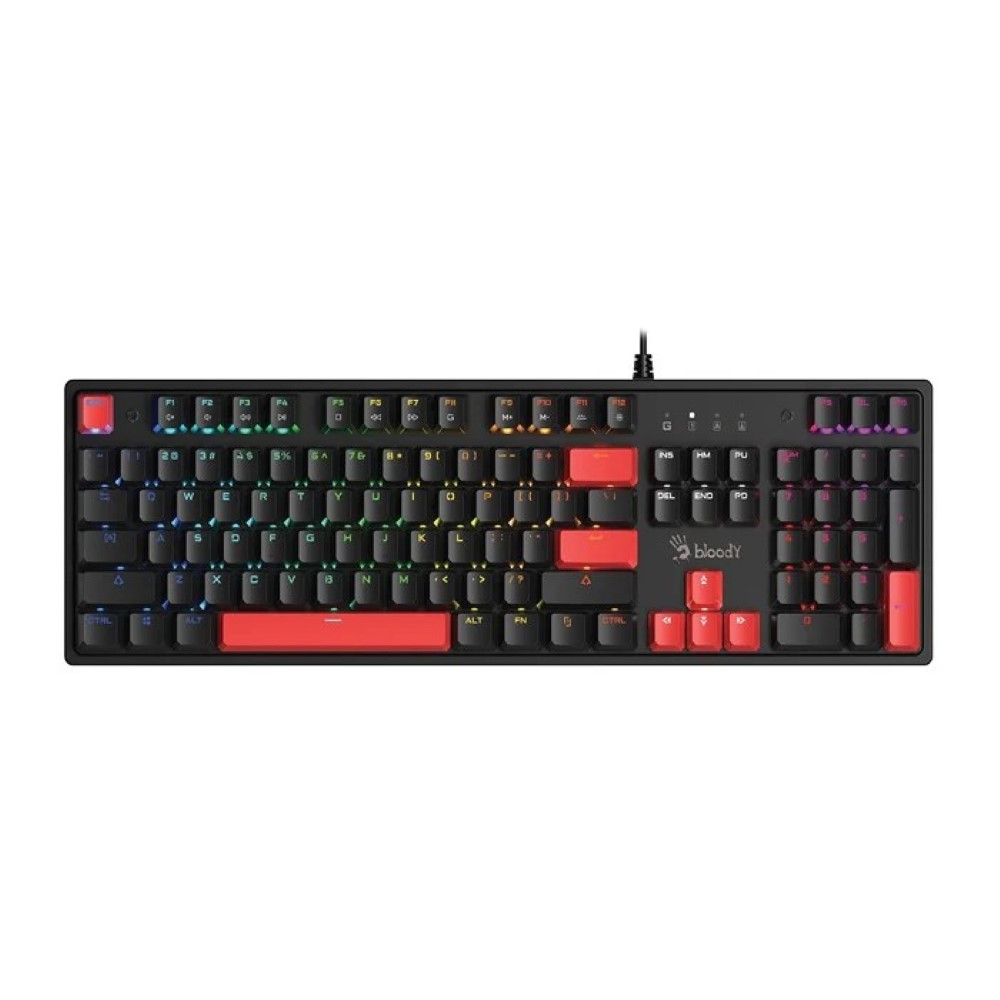 Bloody Keyboard:S520N Bloody Fire Black