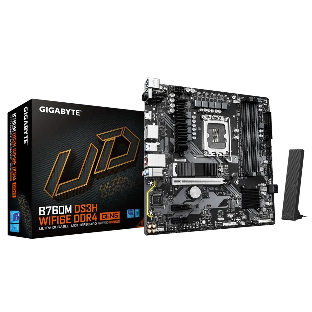 Gigabyte Motherboard:B760M Ds3H Wifi6E