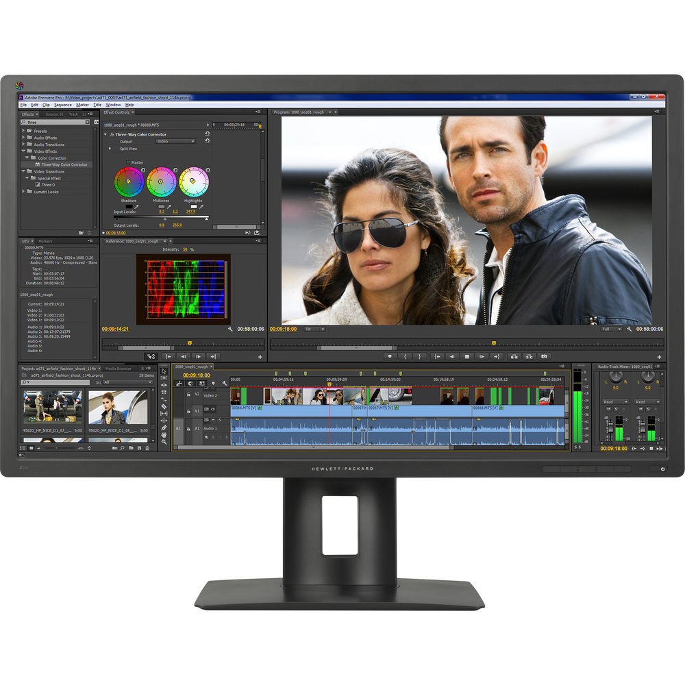 Used Monitors:24Inch Borderless C/Damage:Z32X Border