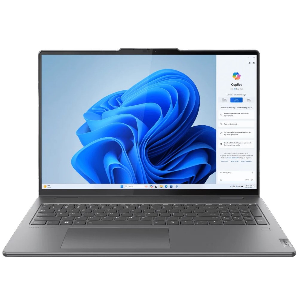 Lenovo Yoga 7 2-in-1 16IML9 Laptop Intel Core Ultra 7 155U 16GB 1TB Backlit KB 16″ WUXGA IPS Display Windows 11 Storm Grey