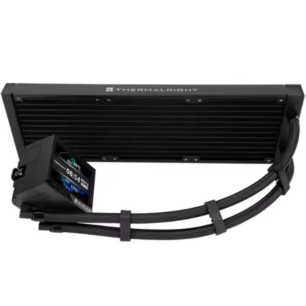 Thermalright Mjolnir Vision X 360 Black ARGB 360mm AIO Liquid CPU Cooler, IPS LCD Screen Without Fans