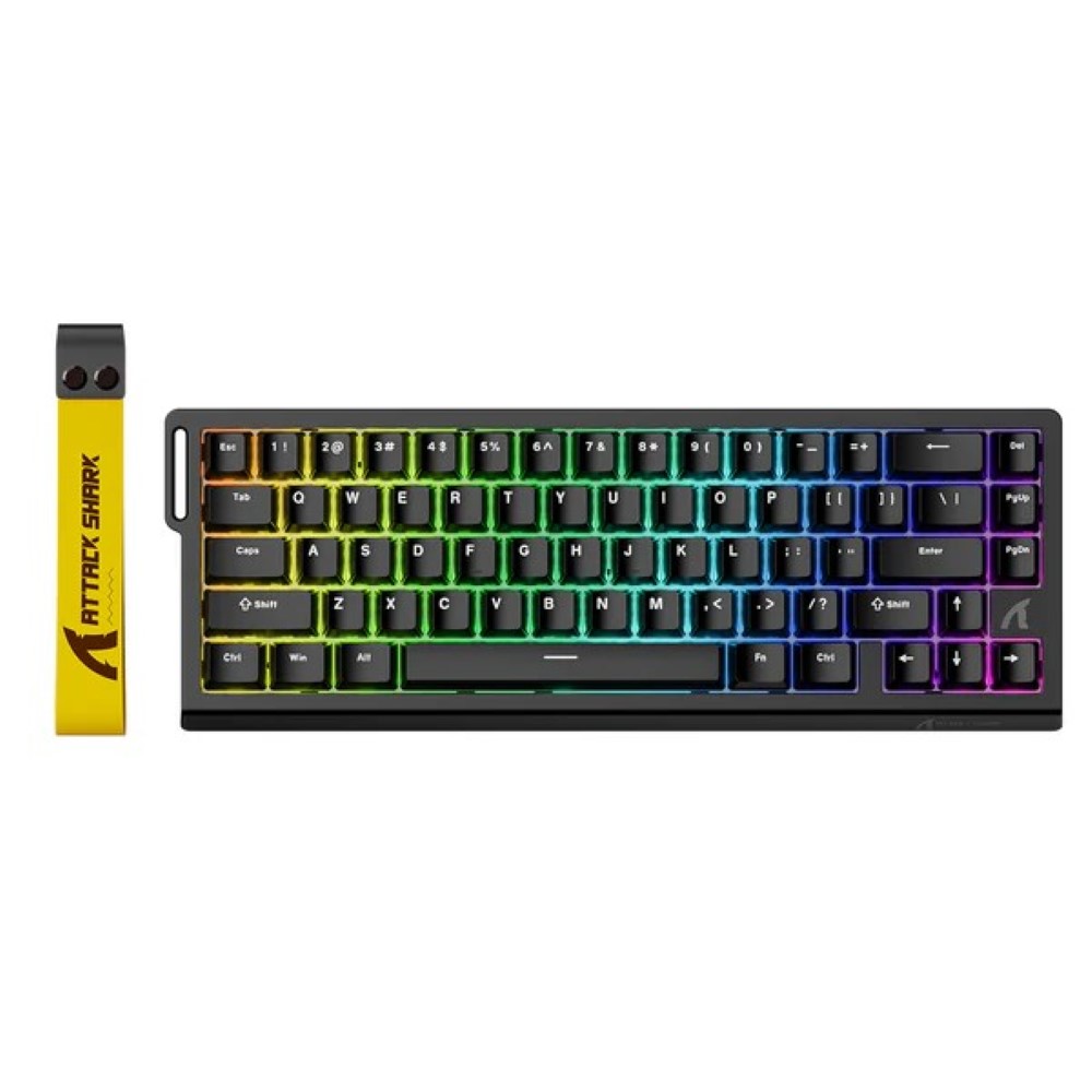 ATTACK SHARK X68 HE Rapid Trigger Keyboard Magnetic Switch – Black