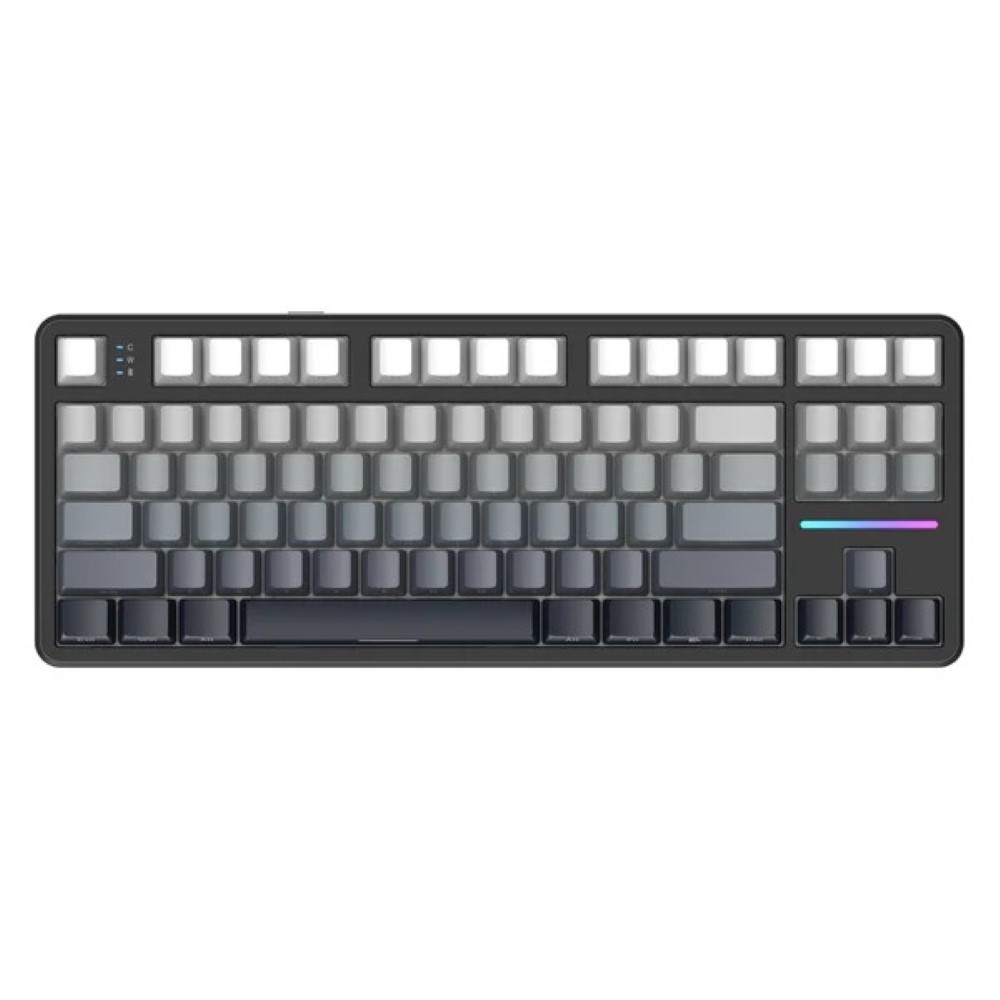 ATTACK SHARK X87 Tri-mode Gasket Mechanical Keyboard – Moon Night