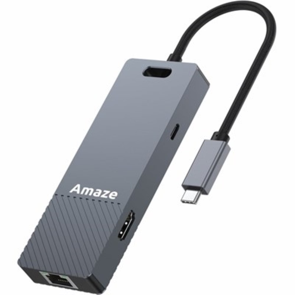 Amaze A326 Alloy Series 6 in 1 Multiport Hub