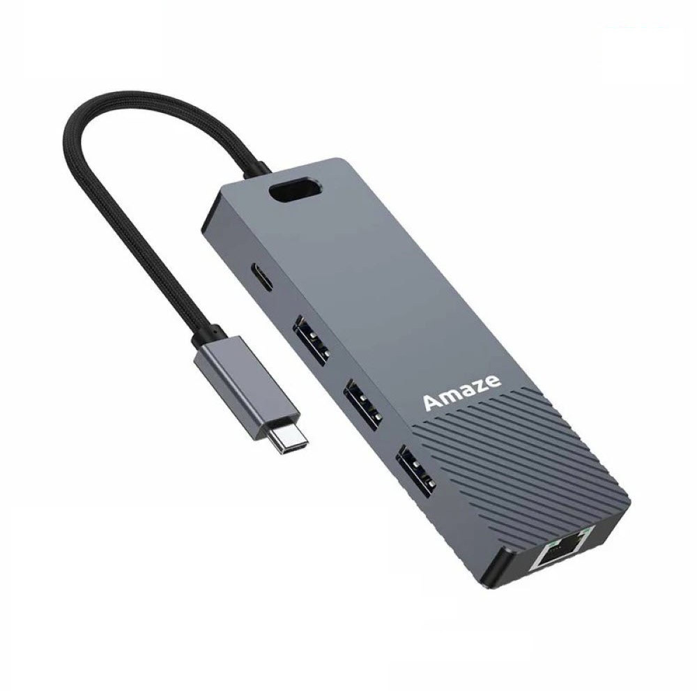Amaze A328 Alloy Series 8 in 1 Multiport Hub