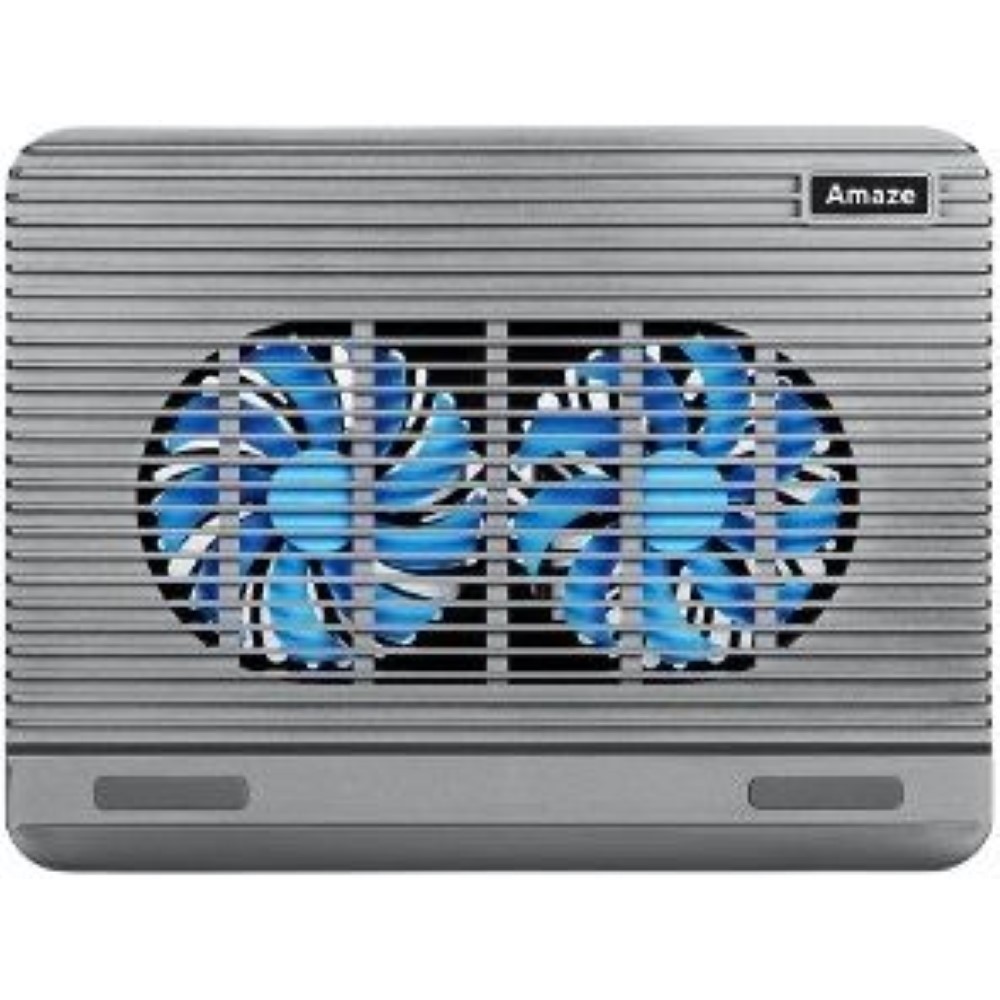 Amaze A512 Dual Fan Laptop Cooling Pad Gray