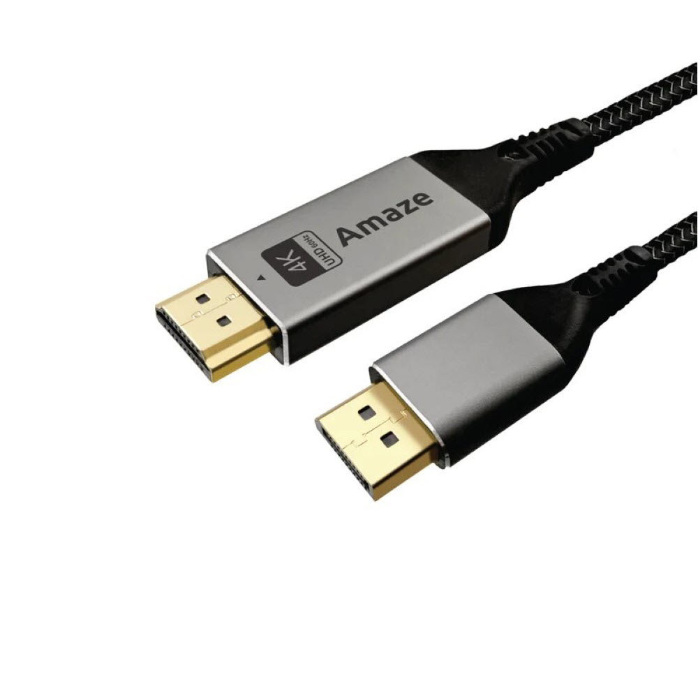 Amaze A815 DP to HDMI 4k@60hz Display Cable 2m