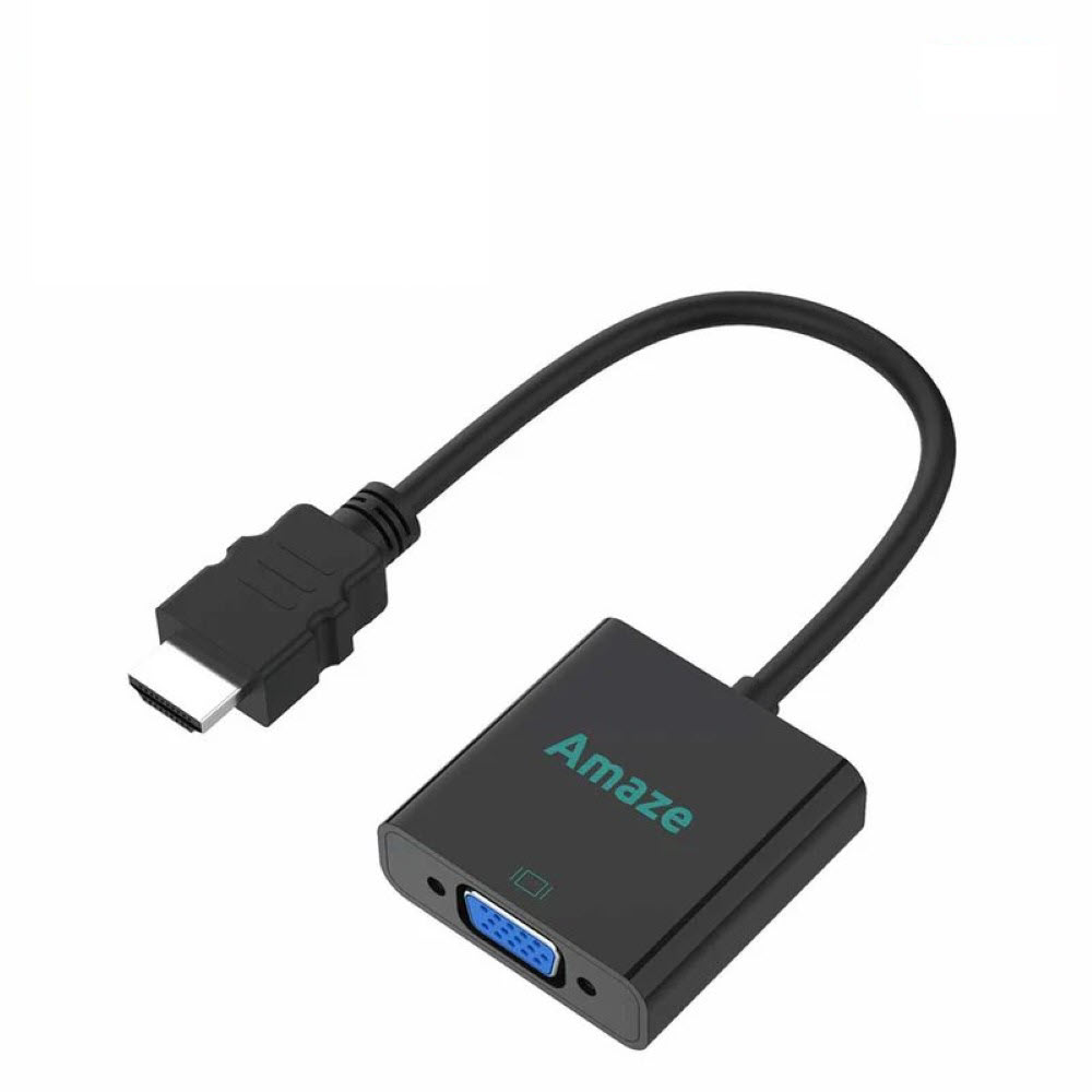 Amaze A822 HDMI to VGA Adapter