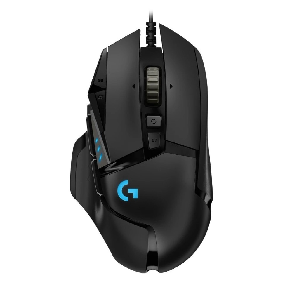Logitech Mouse:G502 Hero Blk