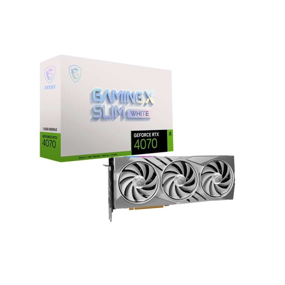MSI GeForce RTX™ 4070 Super 12G Gaming X Slim White (Used)