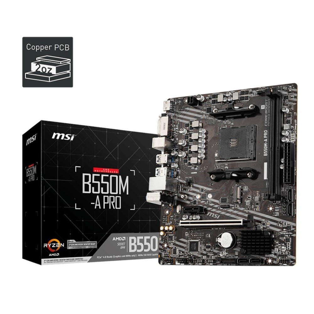 MSI PRO B550M A PRO 