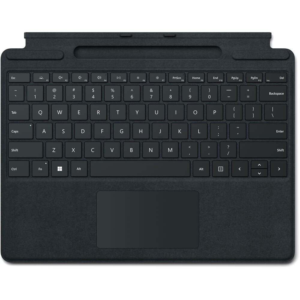 Microsoft Surface Pro Signature Keyboard Cover with Fingerprint Reader Black