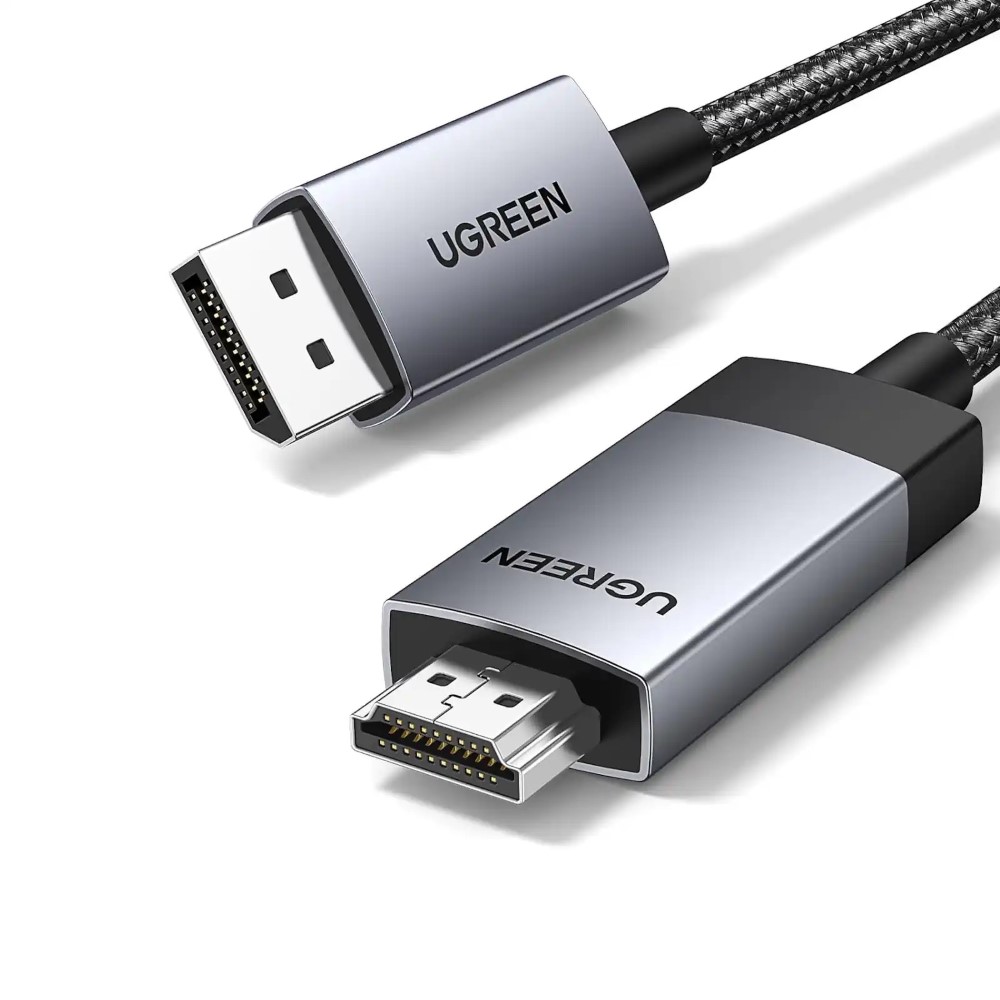 Ugreen Cables:25491 Dp Male To Hdmi Male 4K