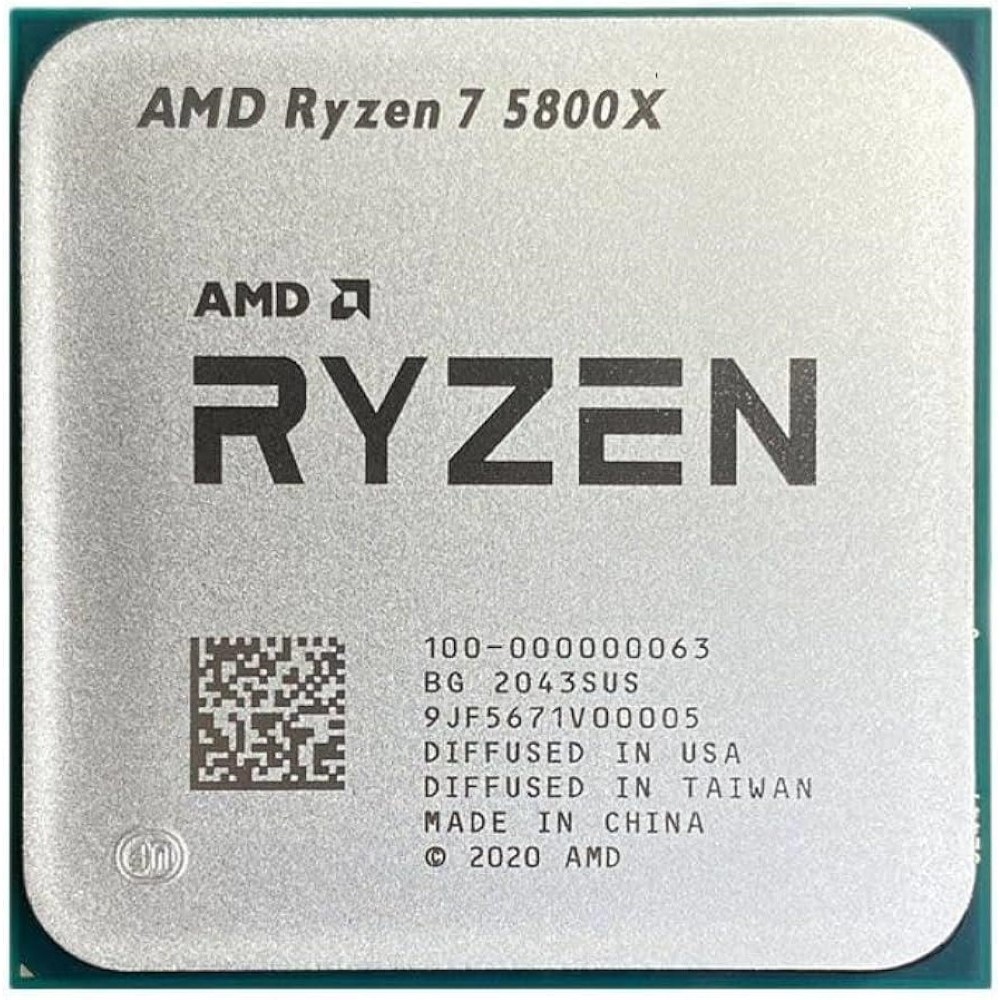 AMD Ryzen 7 5800x Desktop Processor – Tray