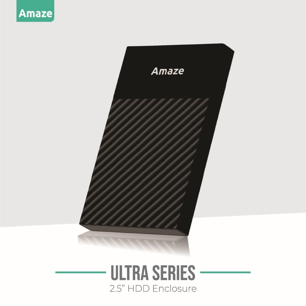 Amaze A210m Ultra series 2.5″ SSD Case 5GBPS – Black