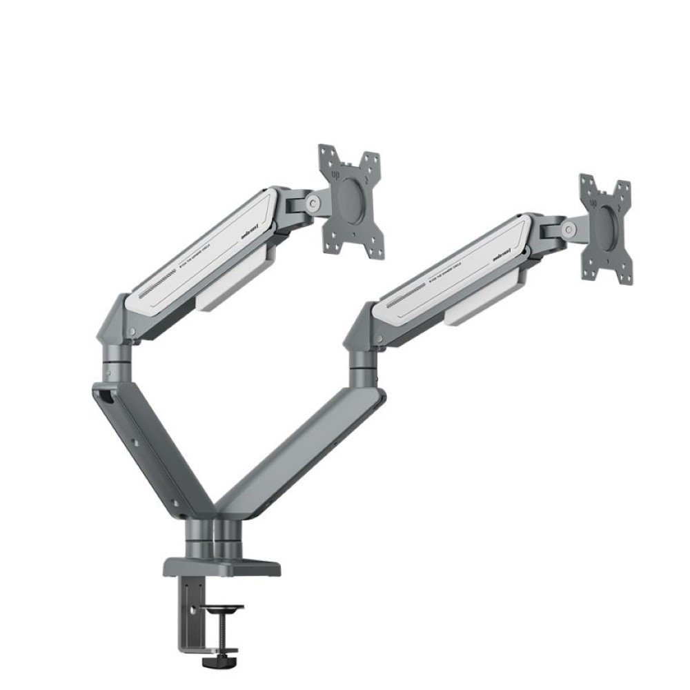 Anda Seat Stealth II Duo A6D-2S Ergonomic Monitor Arm White AD-W-A6D-2S-BW