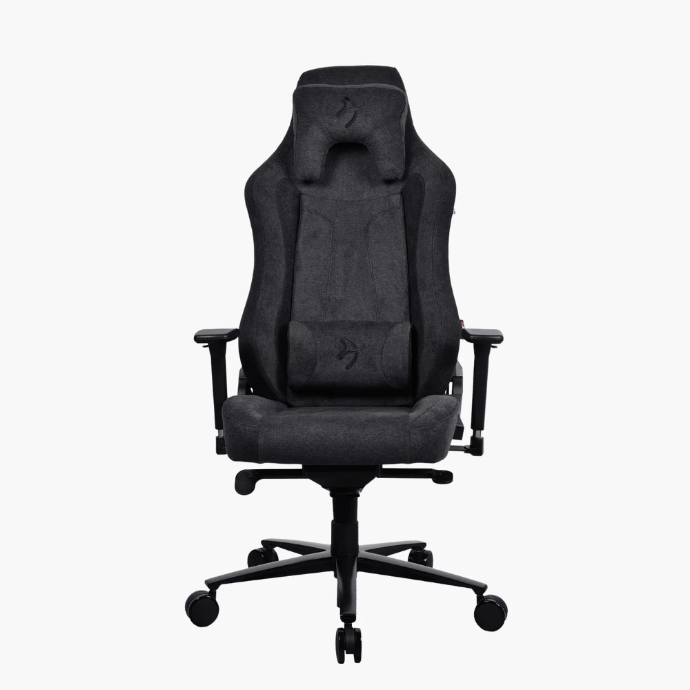 Arozzi Vernazza Soft Fabric Gaming Chair Pure Black