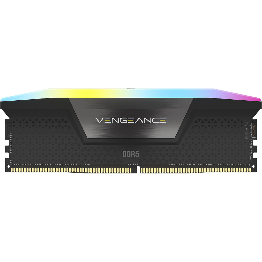 CORSAIR Vengeance RGB 32GB (2 x 16GB) 288-Pin PC RAM DDR5 6400 (PC5 51200) CL32 Desktop Memory