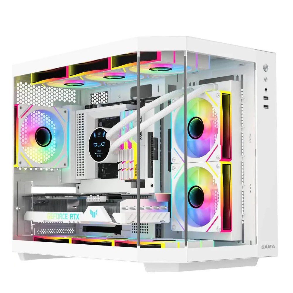 Sama Neview Casing:2771 Micro-Atx Tower White