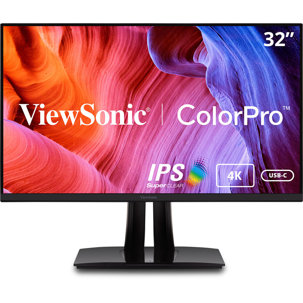 ViewSonic VP3256-4K 32″ 4K UHD IPS Ergonomic Monitor