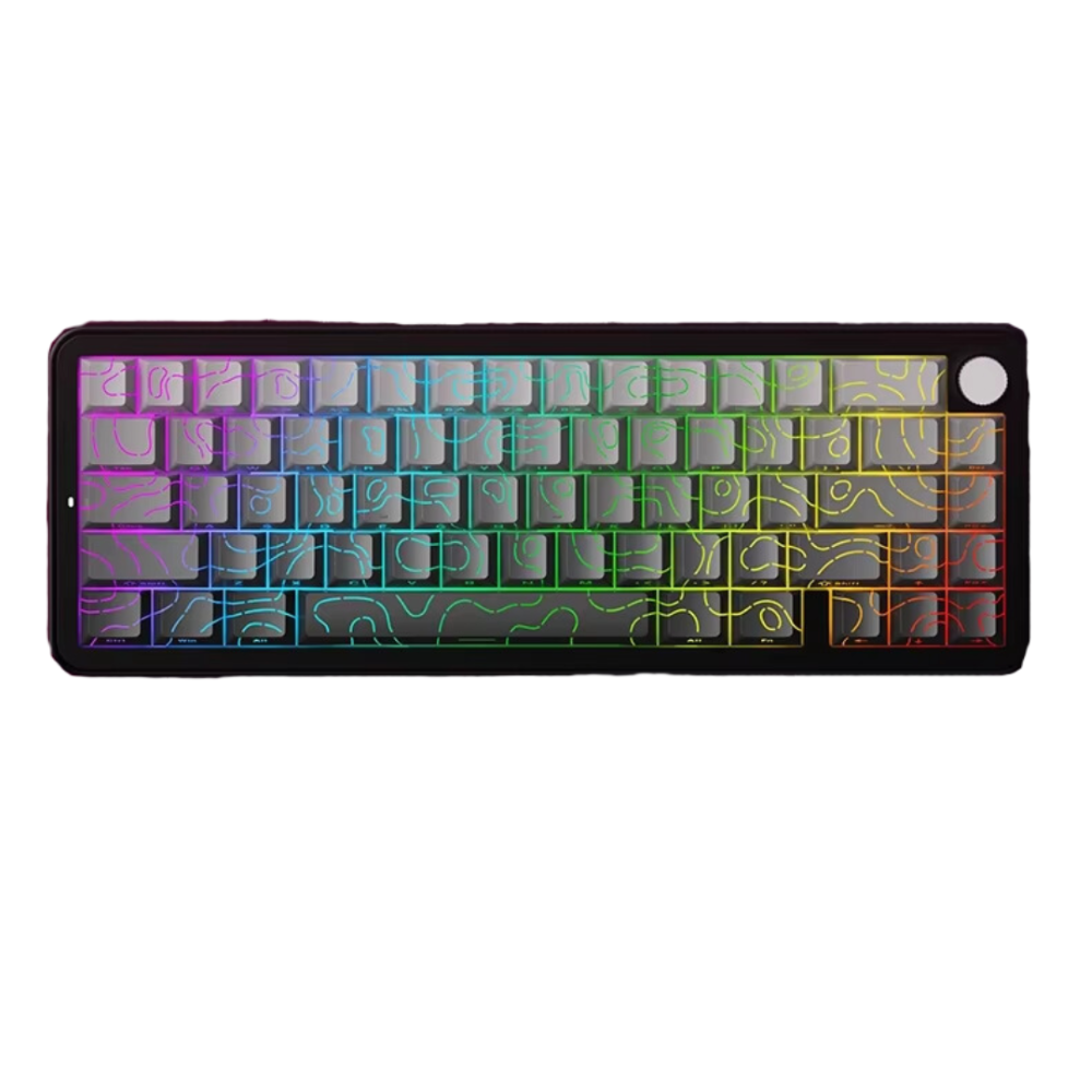 XINMENG Beat65 Wired 8K HZ Low-latency Magnetic Switch Mechanical Keyboard - Night Black