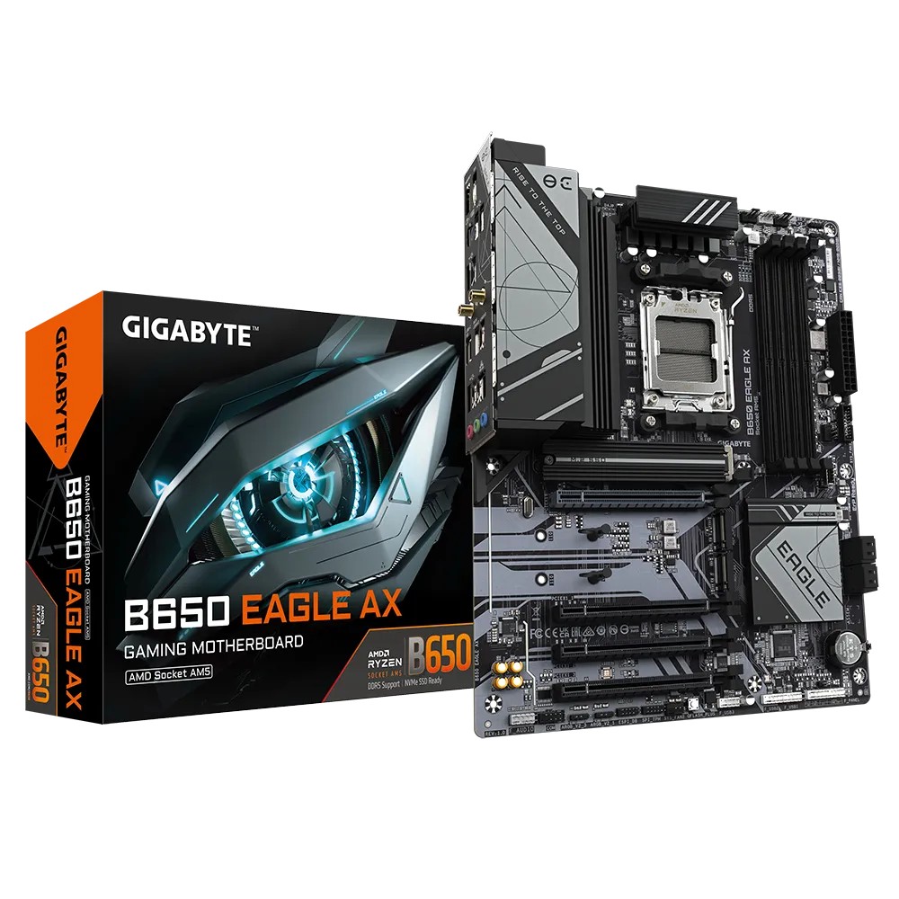 GIGABYTE MOTHERBOARD : B650 EAGLE AX WIFI DDR5 