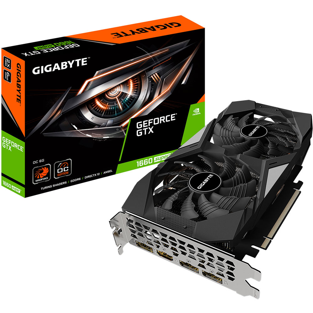 GIGABYTE GeForce GTX 1660 SUPER 6GB GDDR6 PCI Express 3.0 x16 ATX Graphics Card (Used)