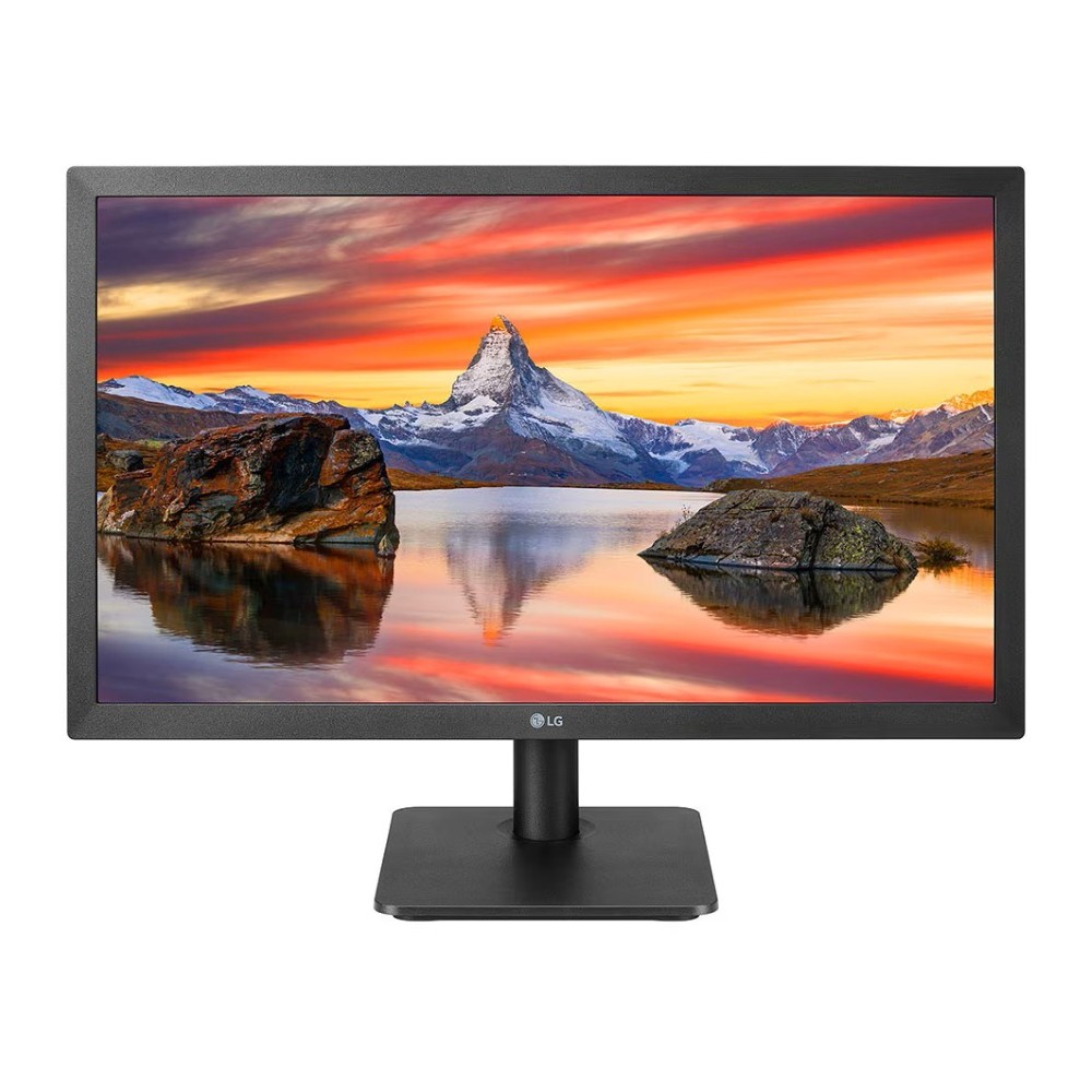 LG 22MP400-B 22” IPS Full HD Monitor, 1920 x 1080 Resolution @ 75 Hz, 5 ms Response Time (GtG), 250 cd/m² Brightness, with 3-Side Virtually Borderless Design