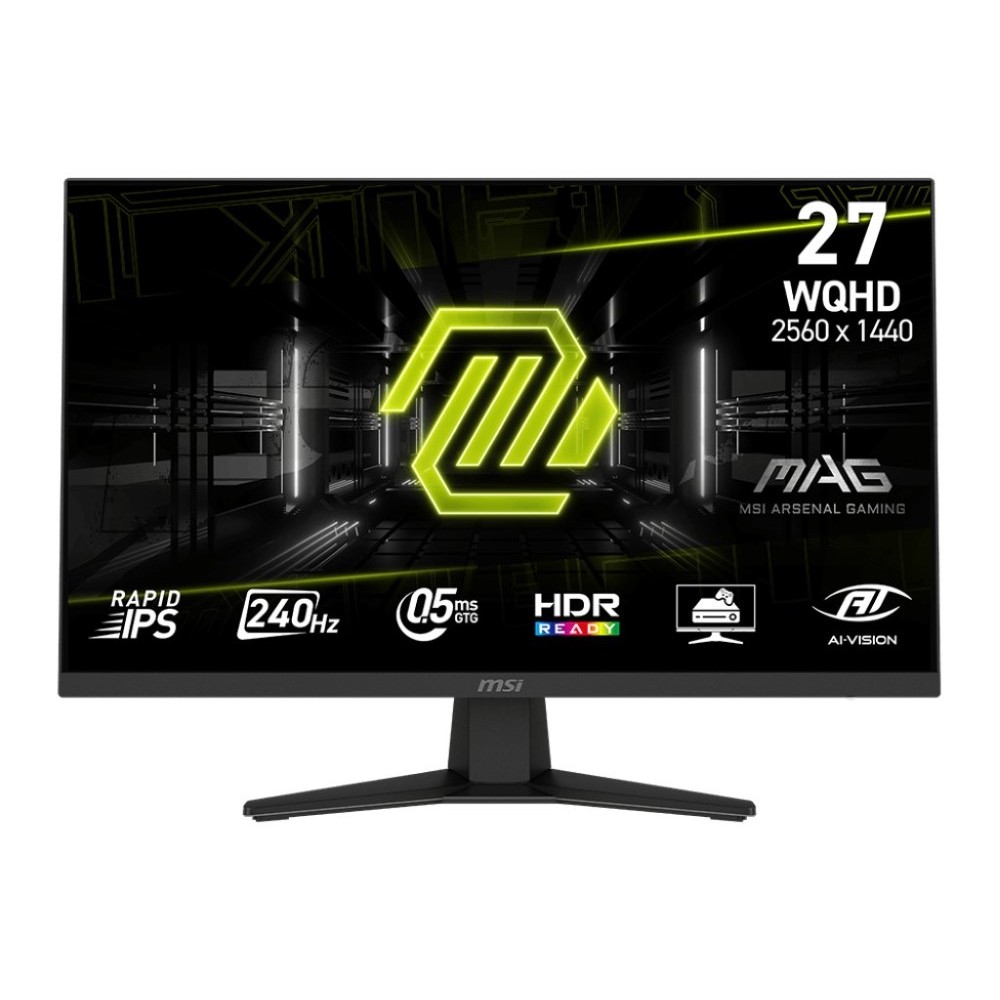 MSI MONITOR : MAG 274QF X24  Rapid IPS 27INCHQHD 240Hz