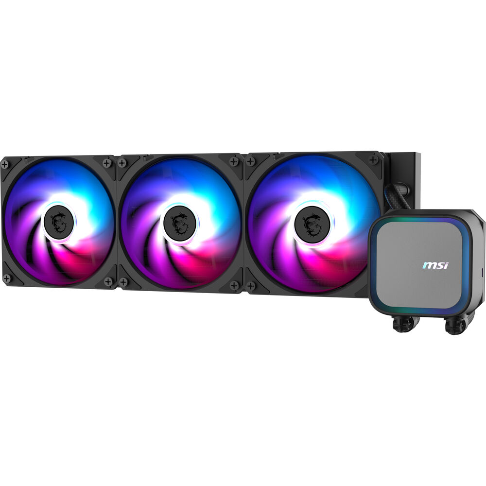 MSI MAG CoreLiquid A13 360mm ARGB AIO Liquid CPU Cooler Black