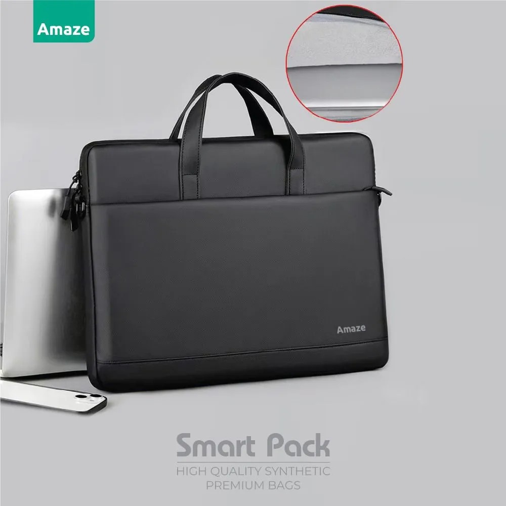 Amaze A905 Premium Laptop Bag 14 Inch - Black