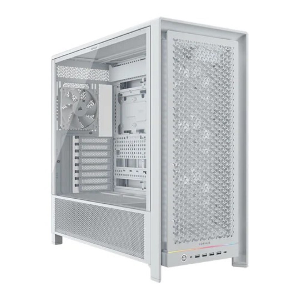 Corsair FRAME 5000D RS High-Airflow Mid-Tower ATX PC Case – White