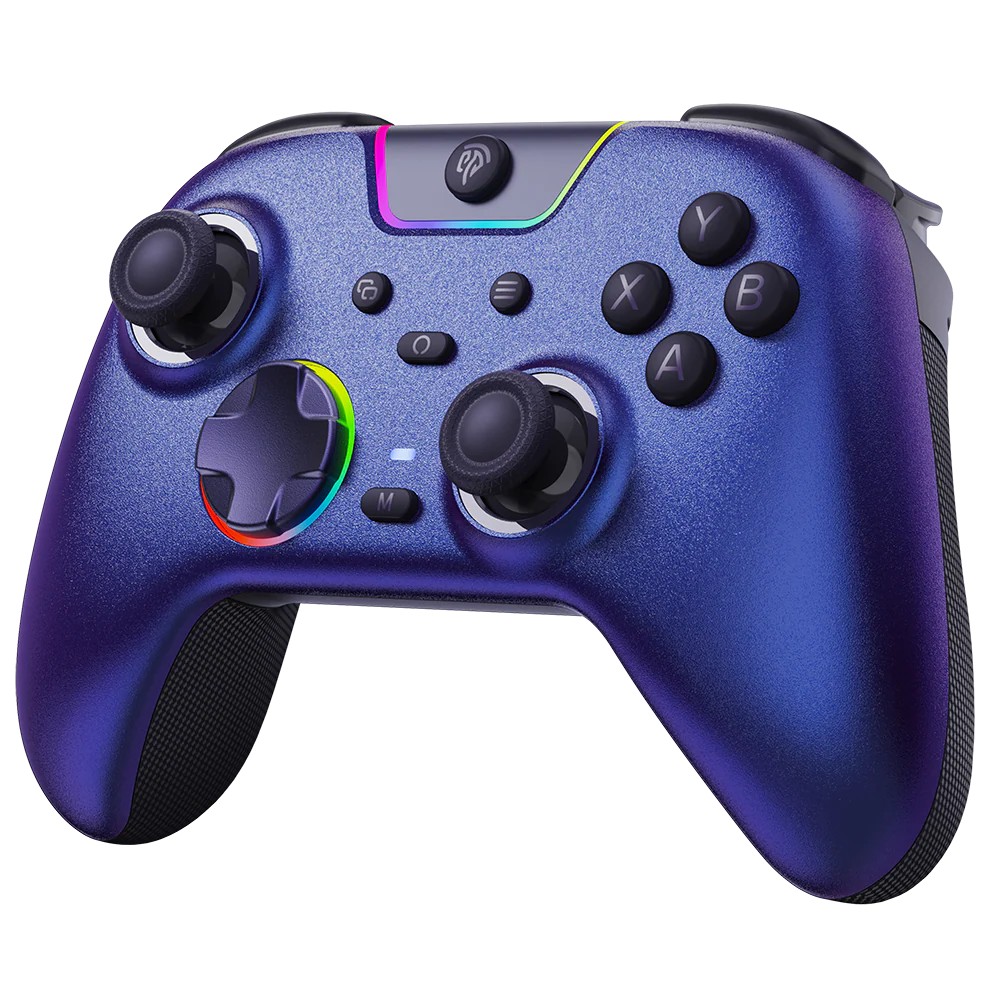 EasySMX X05Pro Multiplatform Wireless Gaming Controller With Quiet Button – Aurora Purple