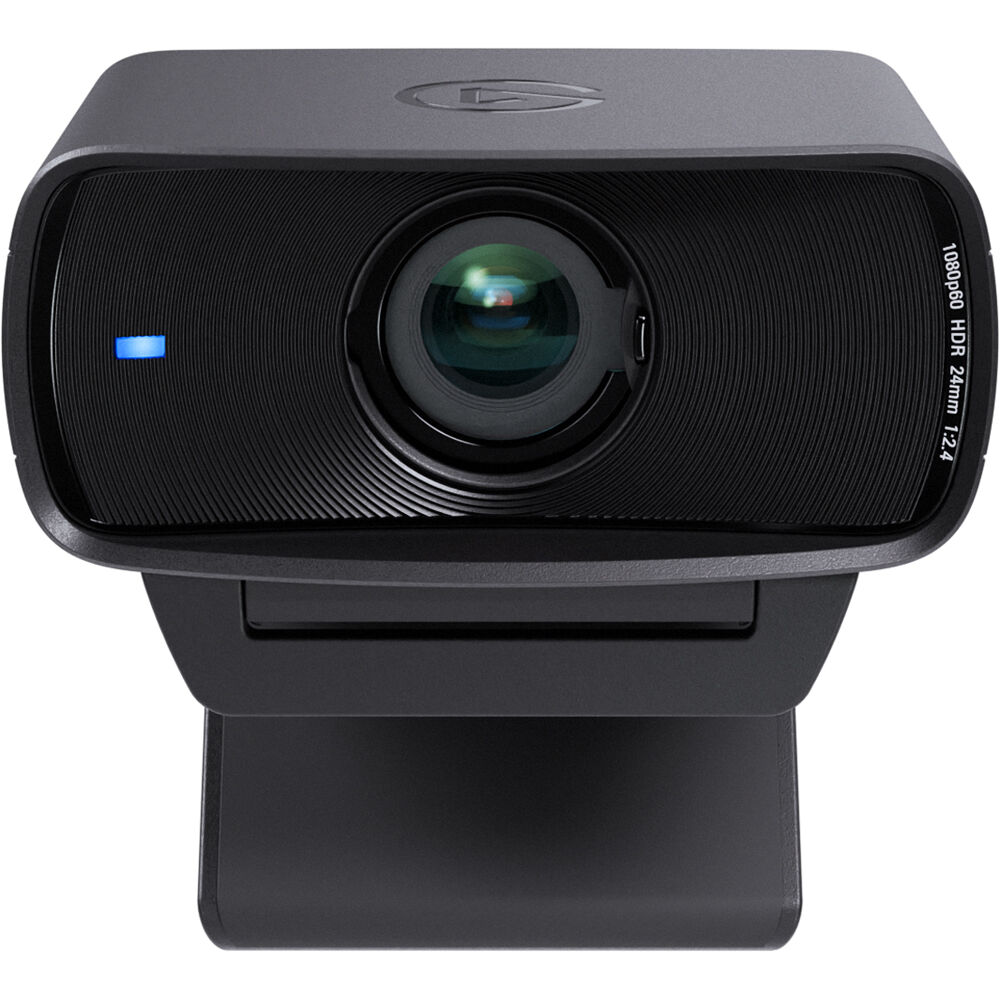 Elgato Facecam MK.2 1080p60 Webcam Fixed Focus 84° Field Of View USB-C HDR Uncompressed Video Low Latency, Sony Starvis Cmos Sensor 1/2.5″ For Meetings And Streaming Sessions