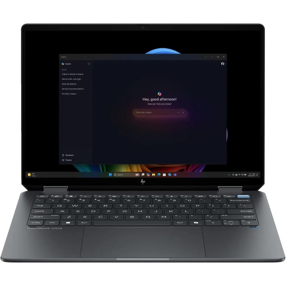 HP OmniBook Ultra Flip 14-FH0033DX Laptop Intel Core Ultra 9 Series 2 288V 32GB DDR5 2TB SSD Intel Arc Graphics 14.1″ UWVA 3K OLED Touch Screen Windows 11 Home Eclipse Gray