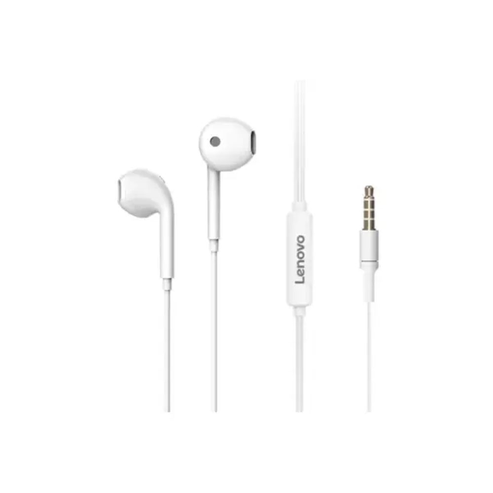 Lenovo HF170.WH 3.5mm Half In-Ear Wired Earphone – White