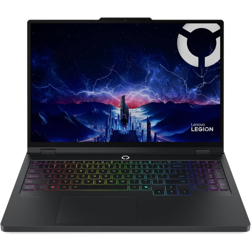 Lenovo Legion Pro 5 16IAX10 Gaming Laptop Intel Core Ultra 7 255HX 32GB RAM 1TB SSD GeForce RTX 5070 8GB GPU 16″ WQXGA OLED 165Hz Display English KB Win11 Eclipse Black
