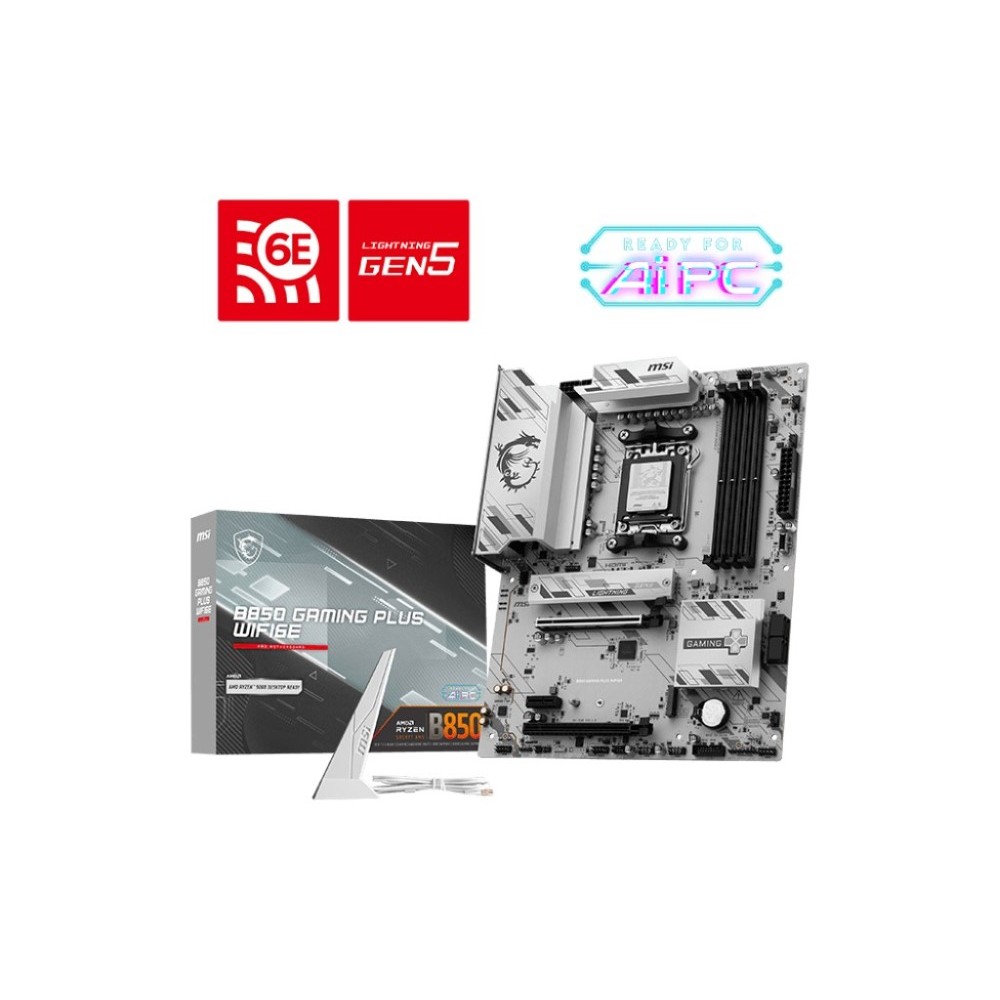 MSI B850 Gaming Plus Wifi 6E AMD AM5 DDR5 ATX Motherboard