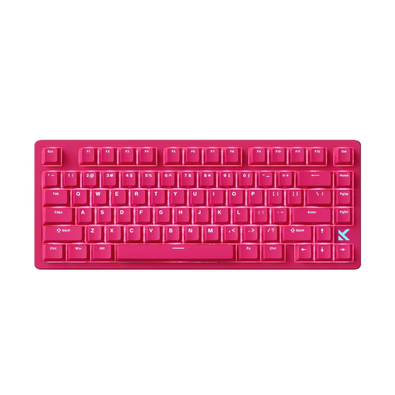 Mchose JET75-13 Rose Red Kailh Magnetic God Switch Wireless Gaming Keyboard