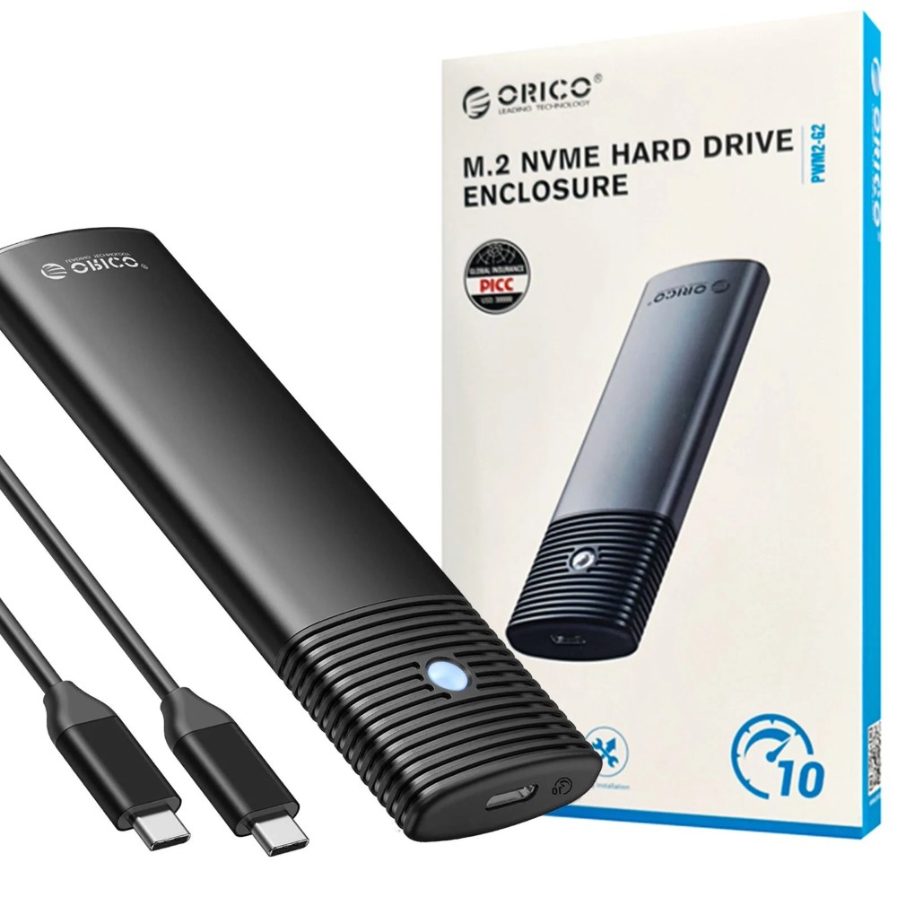ORICO PWM2-G2 M.2 NVMe SSD Enclosure