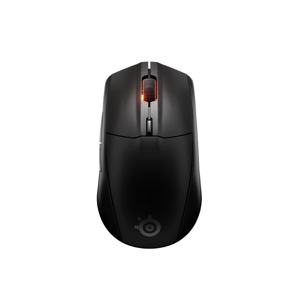 SteelSeries Rival 3 Wireless Gen 2 Gaming Mouse 2.4GHz and Bluetooth 18000 DPI TrueMove Air Optical Sensor 60 Million Click Durability Light-Weight 100% PTFE Feet Black